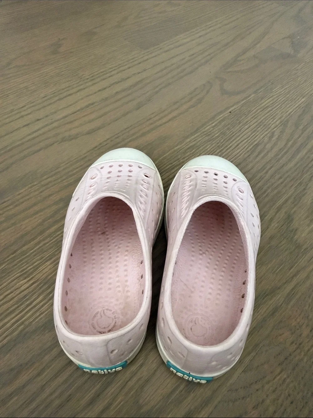 Native Kids Pink Slip-On Perforated Water Shoes